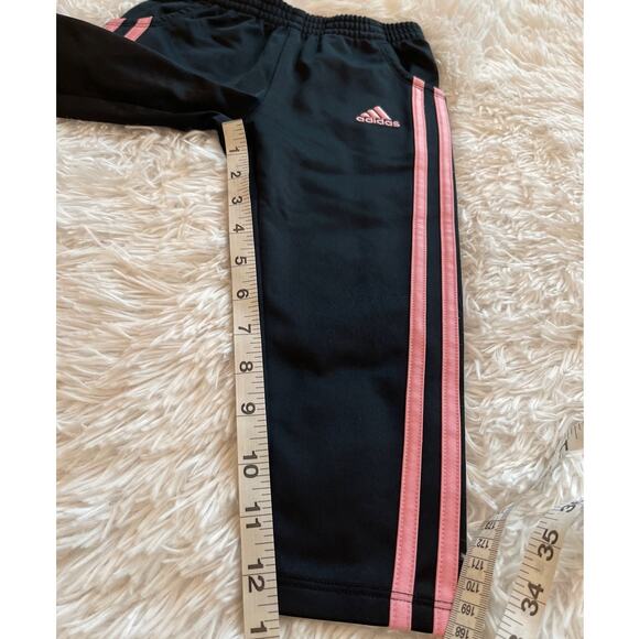 Adidas Activewear Pants Baby Girls Sz 3T slightly used - Picture 5 of 10